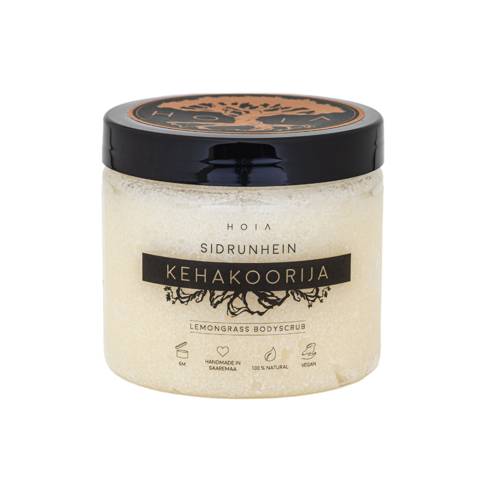 Lemongrass body scrub